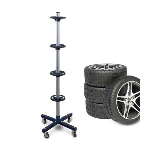 IRIS TOOLS TR-01-039 gurulós tároló 4 db kerékhez 135036442 - Autós keréktartó állvány