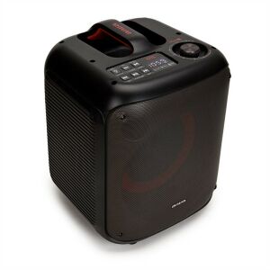 Aiwa KBTUS-250 hordozható Bluetooth party hangszóró ferde nézet kezelőszervekkel - Aiwa