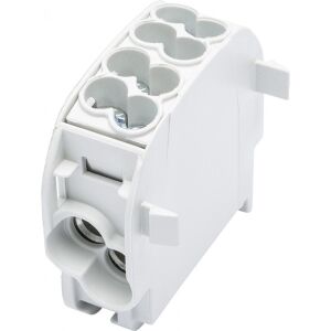 Leipold LEIP080110-0-3 HLAK 25/16 L G ónozott szürke 2x25+2x16mm2 1-p fővezetéki leágazókapocs 135038769 - Sorkapocs