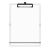 Sax összehajtható A5-A4 fehér felírótábla 135040440