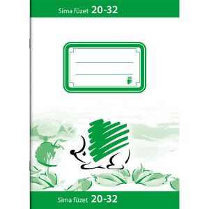 ICO Süni A5 20-32 sima füzet 135040981 - Irodaszer & Írószer