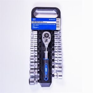 IRIS TOOLS SS-020-018 20 darabos dugókulcs készlet racsnis karral 3/8" 135041847