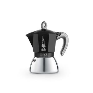 Bialetti Moka Induction fekete 6 személyes indukciós kotyogós kávéfőző - Kotyogós kávéfőző