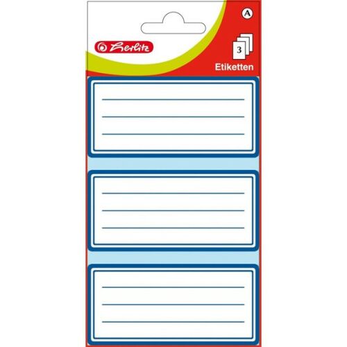 Herlitz 9db vegyes füzetcímke 135044295