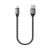 Satechi ST-TAL10M 25cm USB A - Lightning szürke kábel 136126679