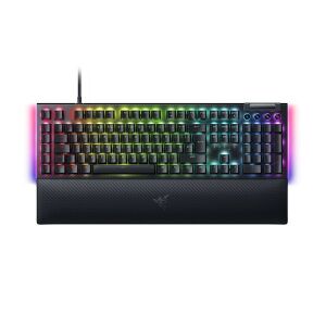 Razer BlackWidow V4 Gamer Billentyűzet - UK, Green Switch, Fekete 135045852 - Billentyűzet