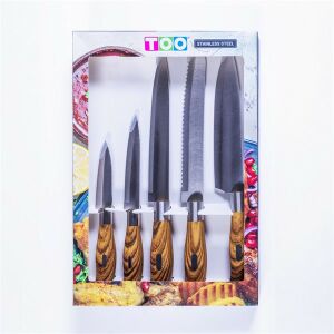 TOO KT-392 fa nyéllel 5 darabos késkészlet 135045885