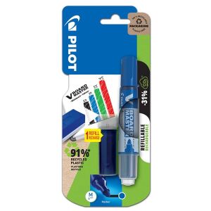 Pilot BeGreen V-Board Master kék táblamarker + betét 135046295 - Tábla- & Flipchart marker