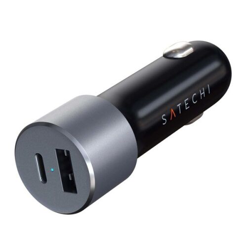 Satechi 72W USB-C Autós Töltő - Asztroszürke, USB/Type-C 135046883
