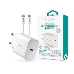 Devia 20W Type-C PD Töltő + Lightning Kábel iPhone-hoz 135047544 - Devia