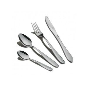 Berlinger Haus BH/3034 24-Piece Silver Cutlery Set, Stainless Steel Flatware - Cutlery Set