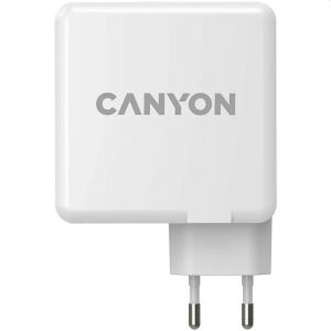 Canyon 100W GaN PD hálózati töltő - Gyors töltés, fehér 135050059 - Canyon