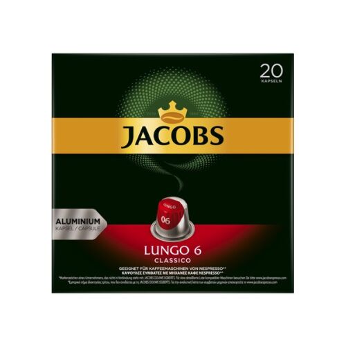 Jacobs Lungo Classico Nespresso Kompatibilis Kávékapszula - 20 db 135051521