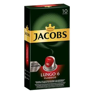 Douwe Egberts Jacobs Lungo Classico Nespresso kompatibilis 10 db kávékapszula 135051617