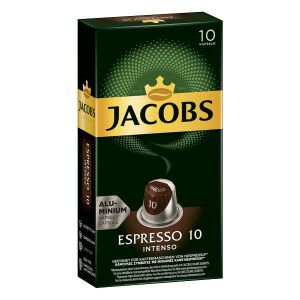 Douwe Egberts Jacobs Espresso Intenso Nespresso kompatibilis 10 db kávékapszula 135051618