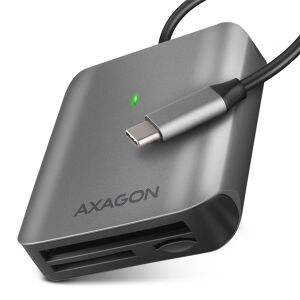 Axagon CRE-S3C USB-C 3.2 Külső Kártyaolvasó - SD/microSD/CF 135053306 - Kártyaolvasó