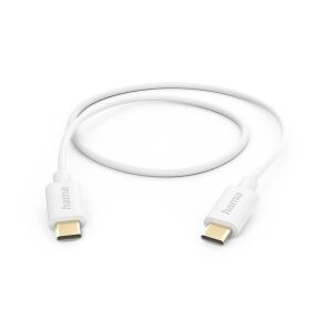 Hama 00201590 1m USB-C fehér adat- és töltőkábel 135055209 - USB kábel