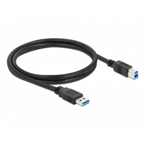 Delock 85069 USB 3.0-A > USB-B apa/apa 3m fekete kábel 135055642