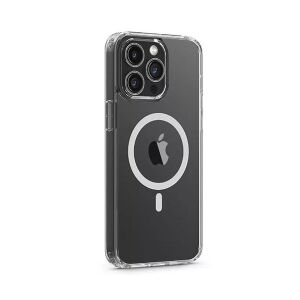 Devia ST392078 Pure Clear Magnetic Apple iPhone 15 Pro Max átlátszó ütésálló tok 135055925 - Devia