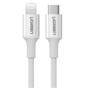 UGREEN US171 3A 1,5m Lightning/USB-C fehér adat- és töltőkábel 135056952 - Adatkábel