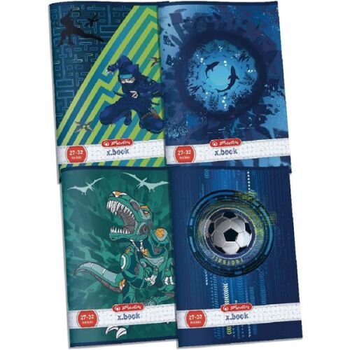 Herlitz Boys A5 Kockás Füzet - 32 Lapos, Mintás 135057406