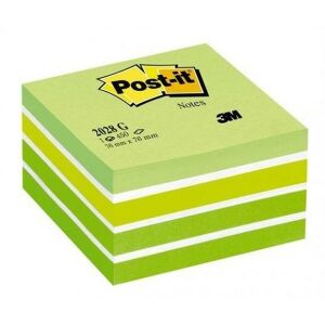 3M Post-it 2028 G 76x76mm 450lapos zöld jegyzettömb 135062170 - Jegyzettömb