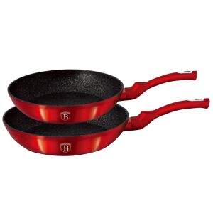 Berlinger Haus Burgundi Serpenyő Szett, 2 részes tapadásmentes edénykészlet - Serpenyő