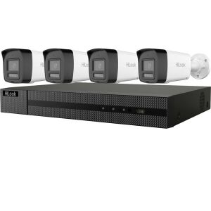 HiLook DS-J142I IP Kamera szett 4 csőkamerával és 2TB HDD-vel - Hilook