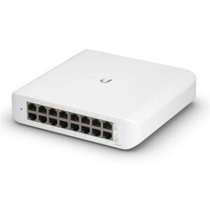 Ubiquiti UniFi USW-Lite-16-PoE - 16 Portos Gigabit PoE+ Menedzselhető Switch 135022000 - Ubiquiti