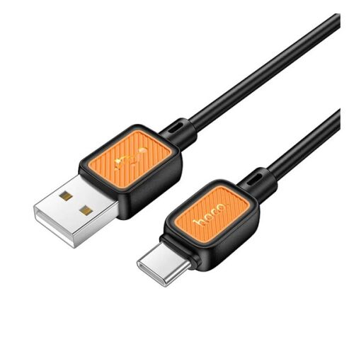 HOCO X108 adatkábel USB - Type-C, 100cm, FEKETE