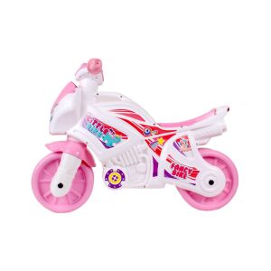 Motocicleta de curse My Little Fancy Bike, TechnoK, alb cu roz 136065950 - TechnoK