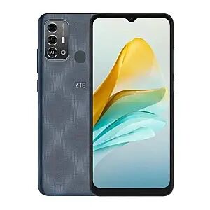 ZTE Blade A53 Pro Midnight Blue Smartphone, Vorder- und Rückansicht - ZTE