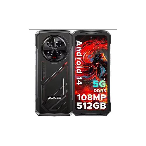 Doogee V40 5G strapabíró okostelefon Android 14-gyel, 108MP kamerával és 512GB tárhellyel