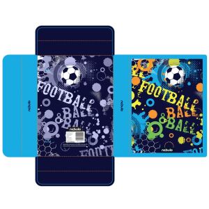 Füzetbox A5, hullámkarton, Focista, Nebulo 135084073 - Füzetbox