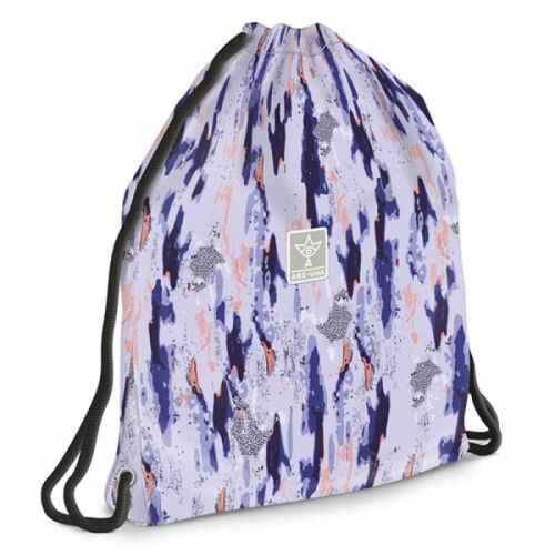 Ars Una Camouflage lila terepszínű tinédzser tornazsák