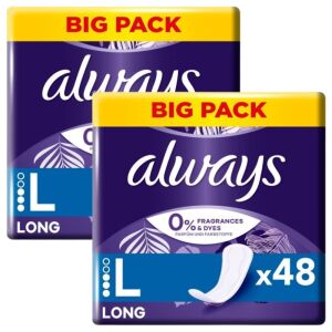 Always Daily Protect Long Tisztasági Betét, Nagy Kiszerelés 2x48 - Always
