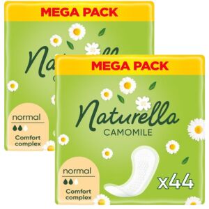 Absorbante zilnice Naturella Camomile Normal Mega Pack, 2 x 44 bucăți - Absorbante