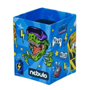 Gamer asztali ceruzatartó, karton 8x8x10cm, Nebulo 135128138 - Nebulo