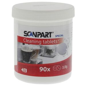 Scanpart 2790000230 kávéfözőhöz 3 g 15 mm 90 db tisztítótabletta 135130040 - Kávégép tisztítószer
