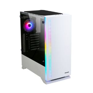 Zalman S5 Fehér Ablakos ATX Számítógépház (Táp Nélkül) 135132298 - Számítógépház