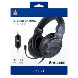 Nacon V3 Sztereó Gamer Headset - Titánszürke, PS4/PC 135133032 - Nacon