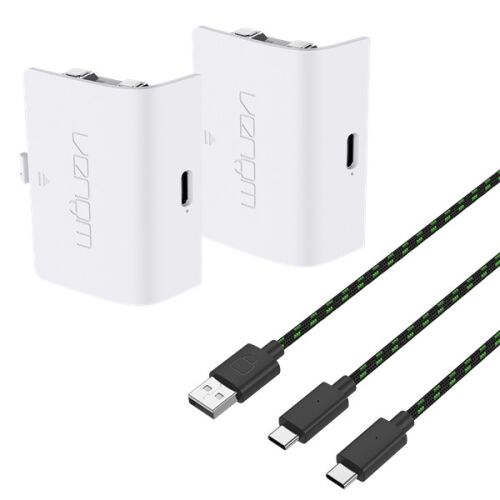 Venom Xbox Series X/S Fehér Akkumulátor Csomag - 2 db akku, 3m töltőkábel 135134917