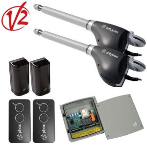 VIDUE KLCALYPSO400A 230 Vac-s szárnyaskapu mozgató szett 2 x 2,5 m-s szárny méretig 135135386 - Kapunyitó rendszer