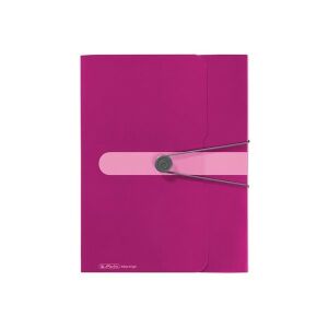 Herlitz Easy A4 PP pink füzetbox 135137017 - Füzetbox