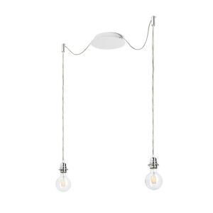 KOMBIX 2 függesztő készlet FEHA+AK+KF   230V LED E27 2x15W 135137602 - Lámpa & Világítás