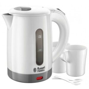 Russell Hobbs 23840-70 0,85L-es fehér úti vízforraló 135138502 - Vízforraló, Kenyérpirító, Szendvicssütő és Asztali grillsütő