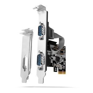 AXAGON PCEA-S2N - 2 Portos RS-232 Soros Port PCI-Express Kártya 135138523 - AXAGON