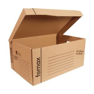 Fornax Archiváló Konténer - Felfelé Nyíló, 54x36x25,3cm 135139931 - Archiváló doboz