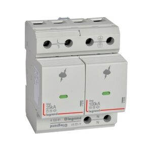 Legrand Túlfeszültség-levezető T1 25KA 1P+N +SD 135142180 - Legrand