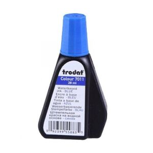 Trodat Kék Bélyegzőfesték - 28ml, Olajbázisú 135143536 - Bélyegzőfesték